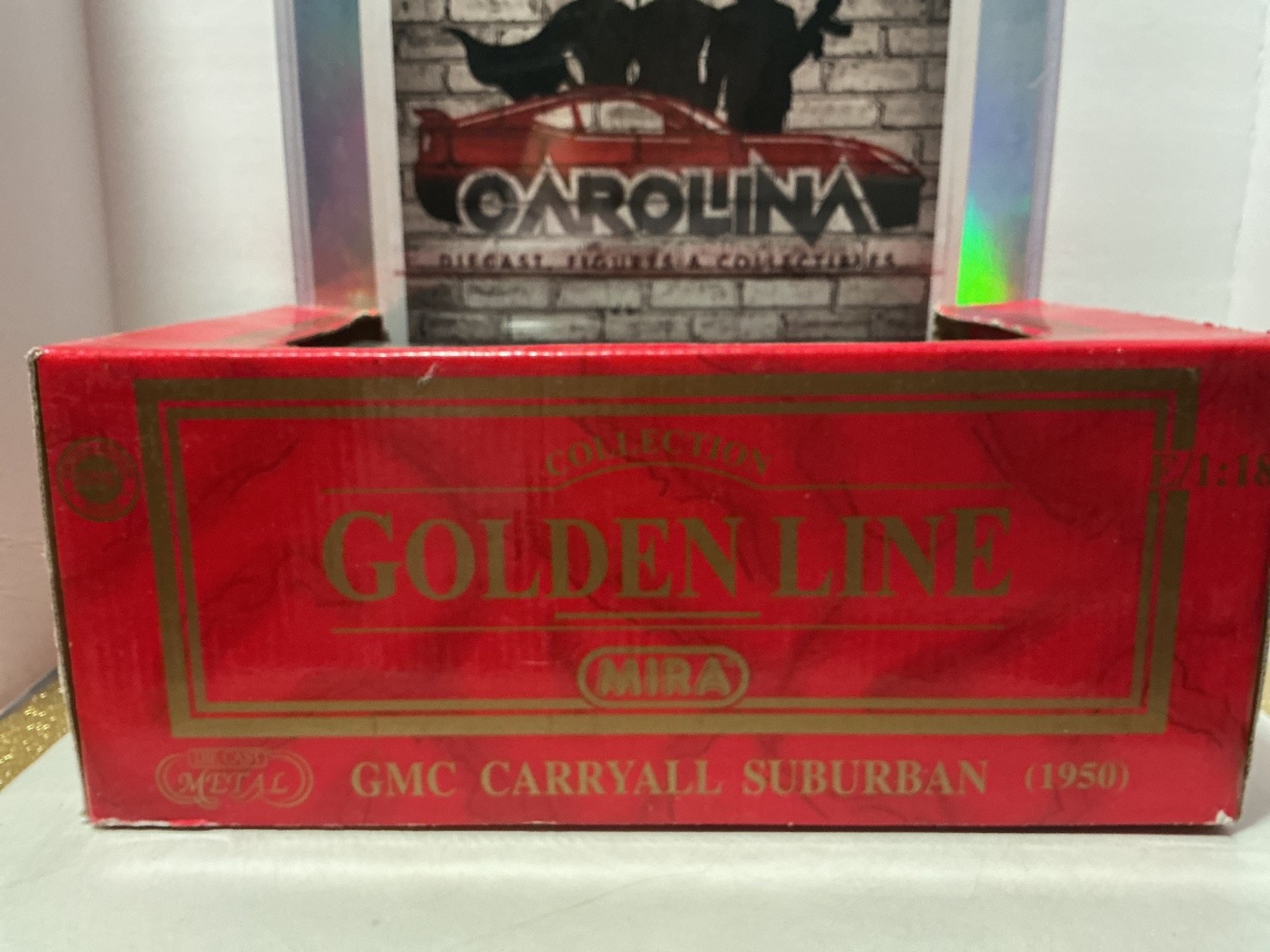 1:18 MIRA GOLDEN LINE GMC CARRYALL SUBURBAN 1950