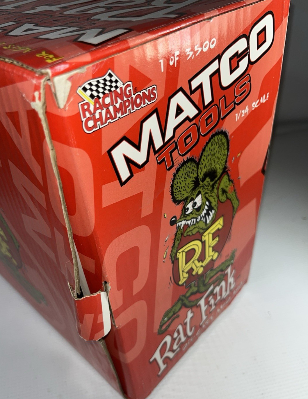 1/24 RACING CHAMPIONS 2000 Ed Roth RAT FINK ‘32 Ford Mod Rod MATCO Tools