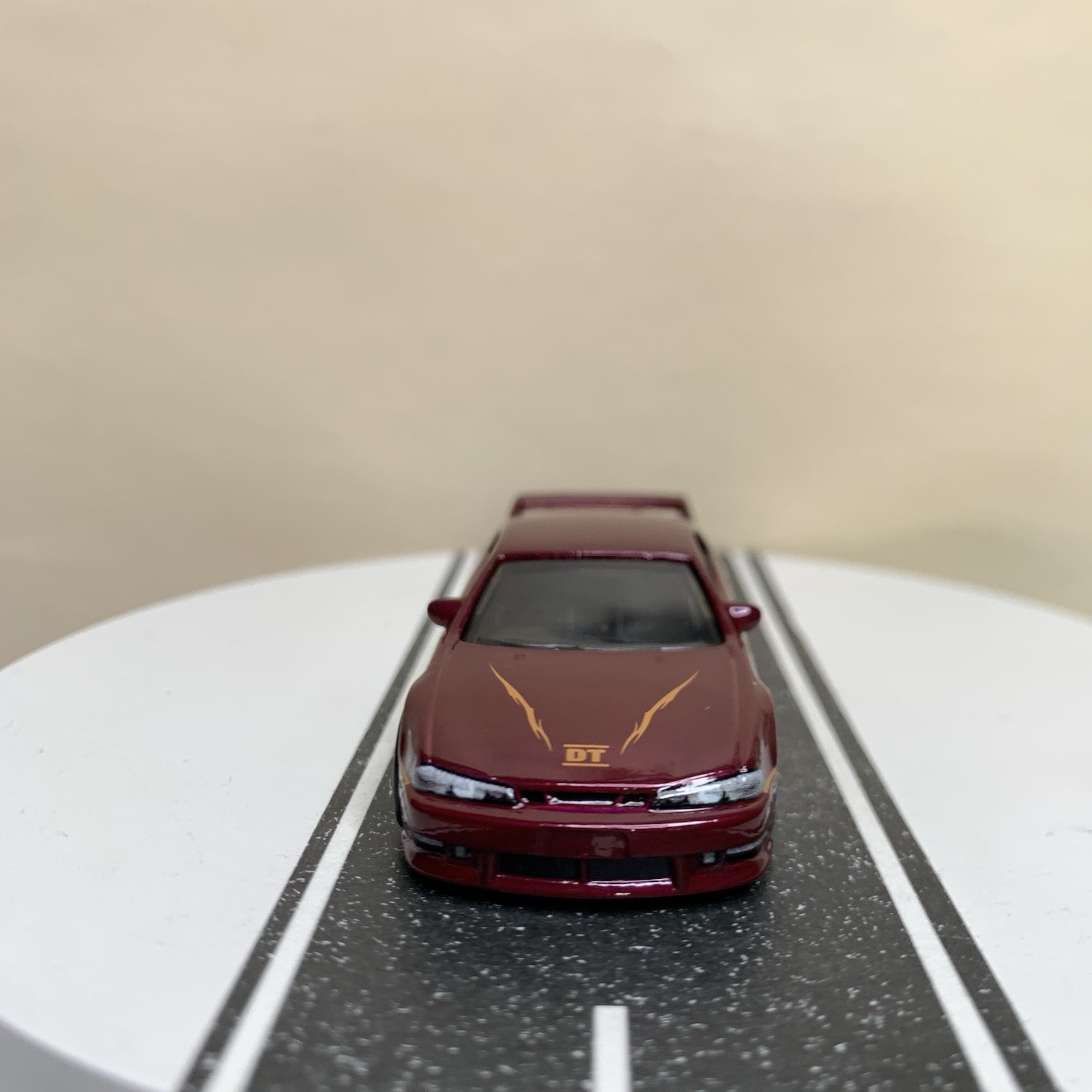 Hot Wheels Premium Fast & Furious 1997 Nissan 240SX S14 Dark Red w/6 Spoke NM