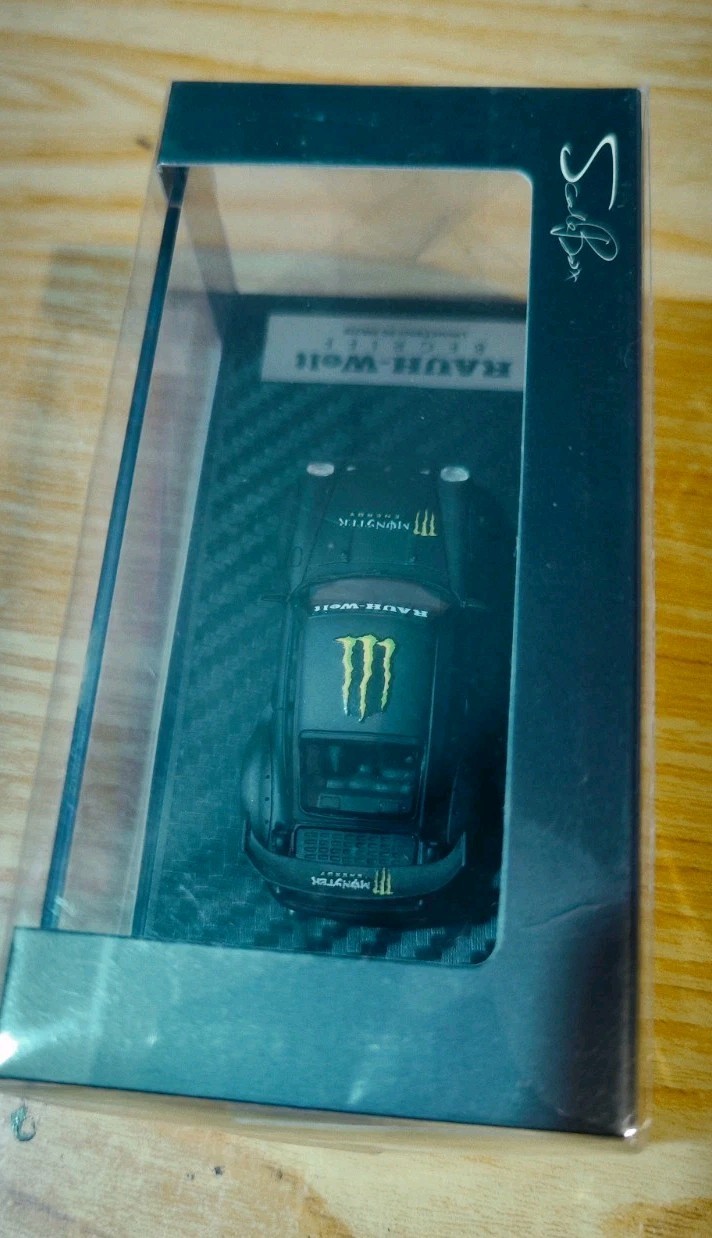 Scale Box 64 Porsche RWB Monster Energy Limited Edition No 006 From 250