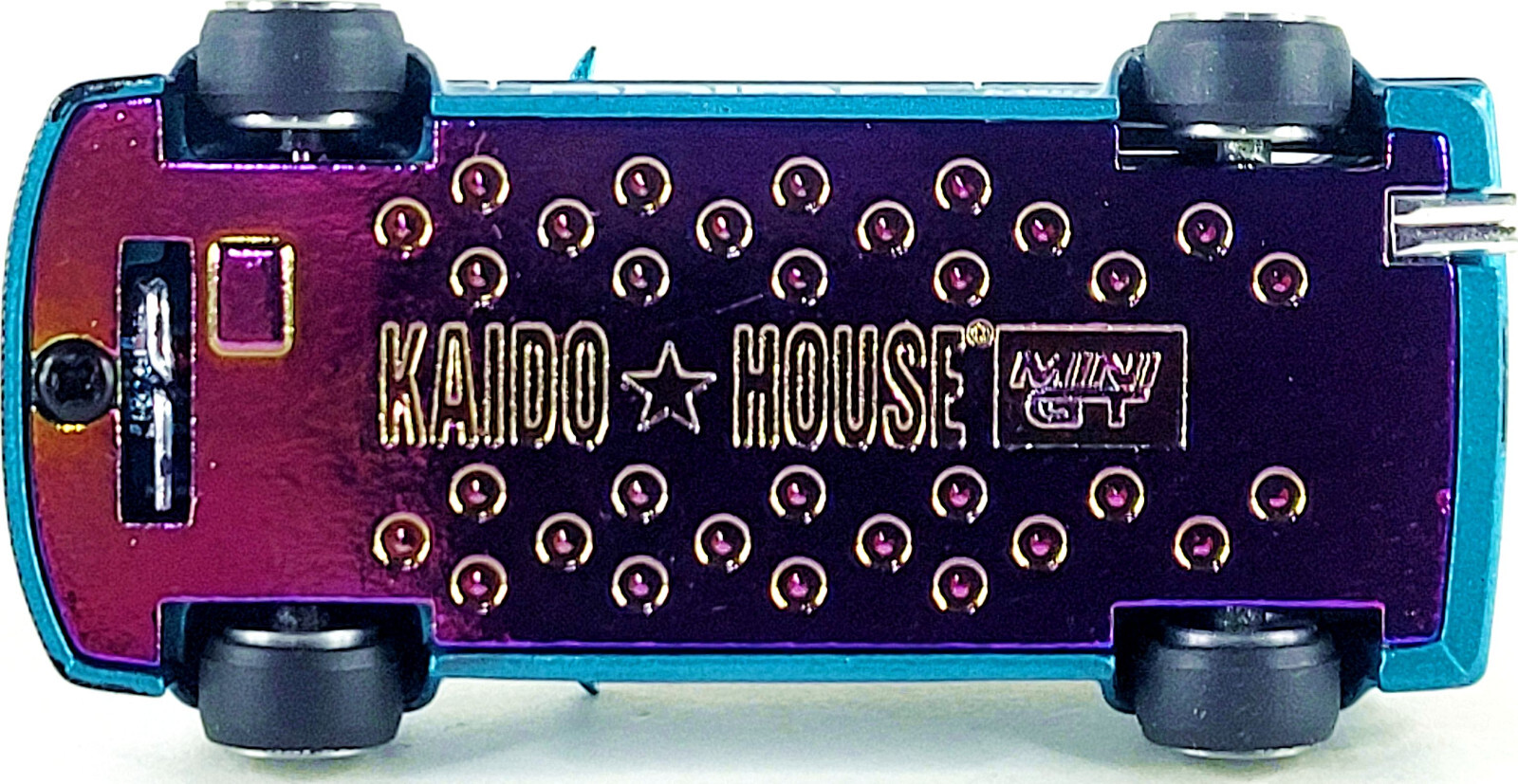 Kaido House x Mini GT Honda Civic (EF) Kaido Works V1 🟦 Teal KHMG126 1/64