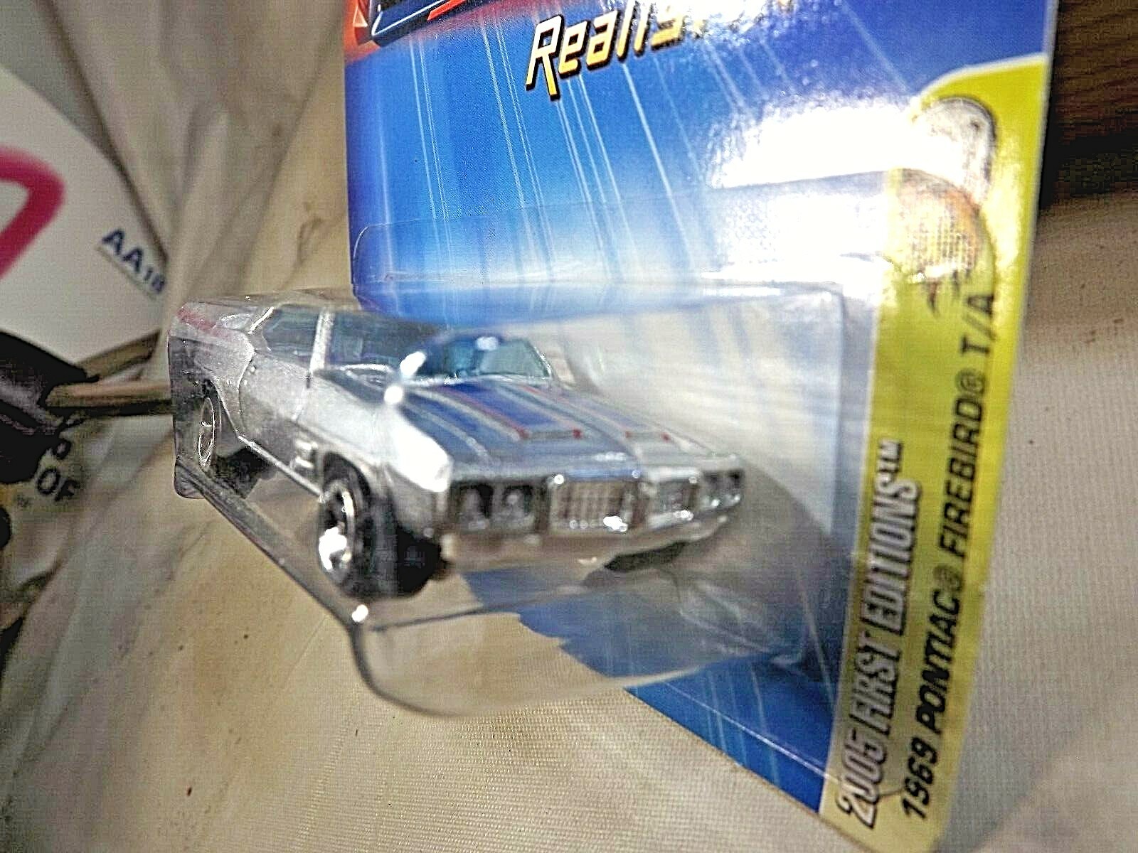 2005 Hot Wheels Kmart #5 First Editions 5/20 1969 PONTIAC FIREBIRD T/A Silver