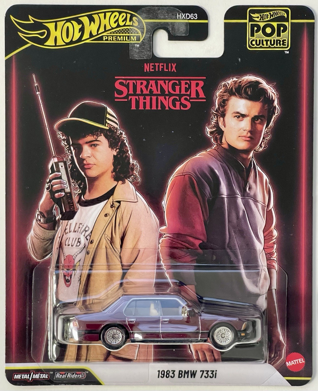 HOT WHEELS PREMIUM 2026 POP CULTURE – STRANGER THINGS – 1983 BMW 733i – SEALED