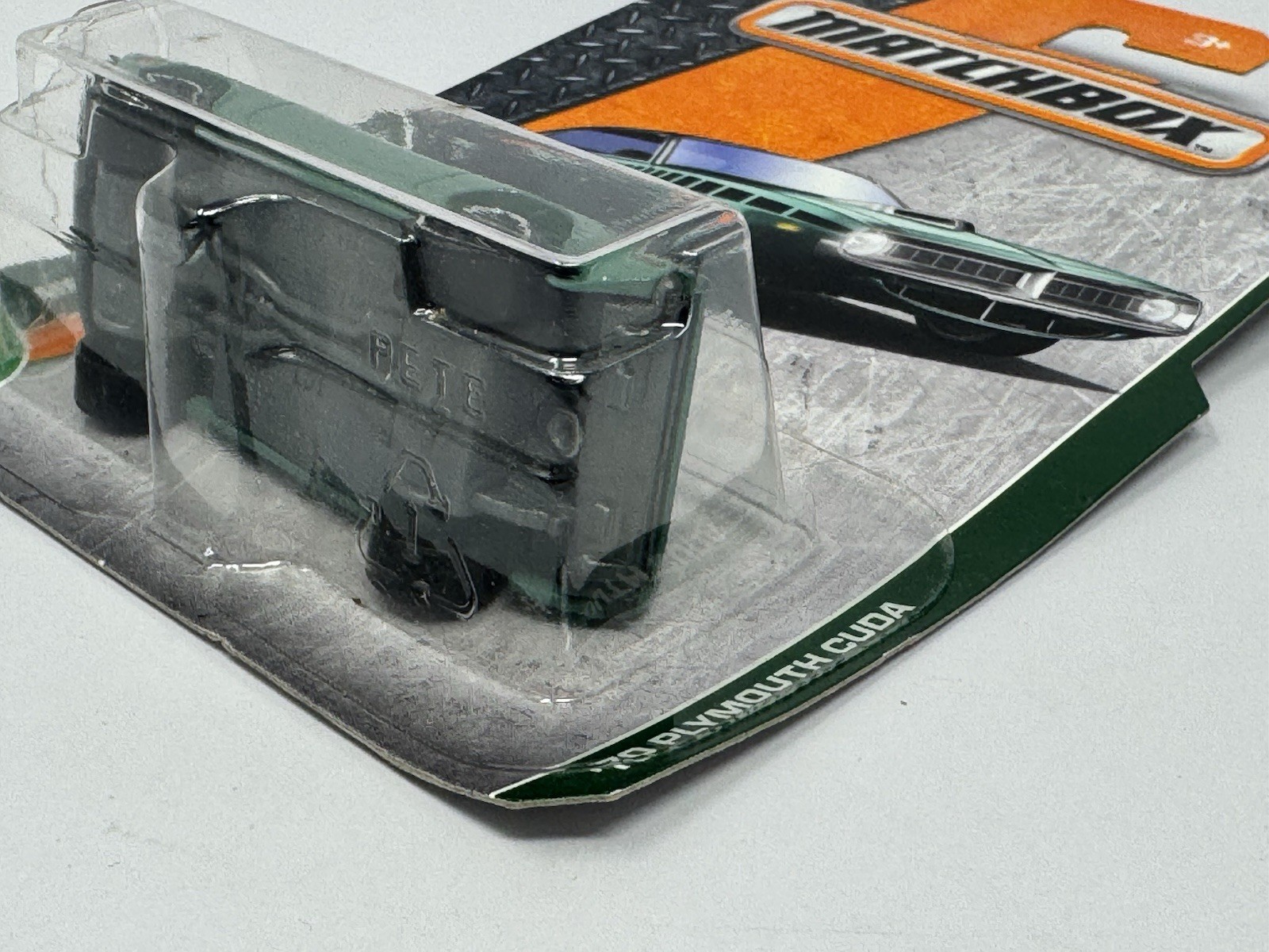 Matchbox MBX Road Trip Green ‘70 Plymouth Cuda #19 A9