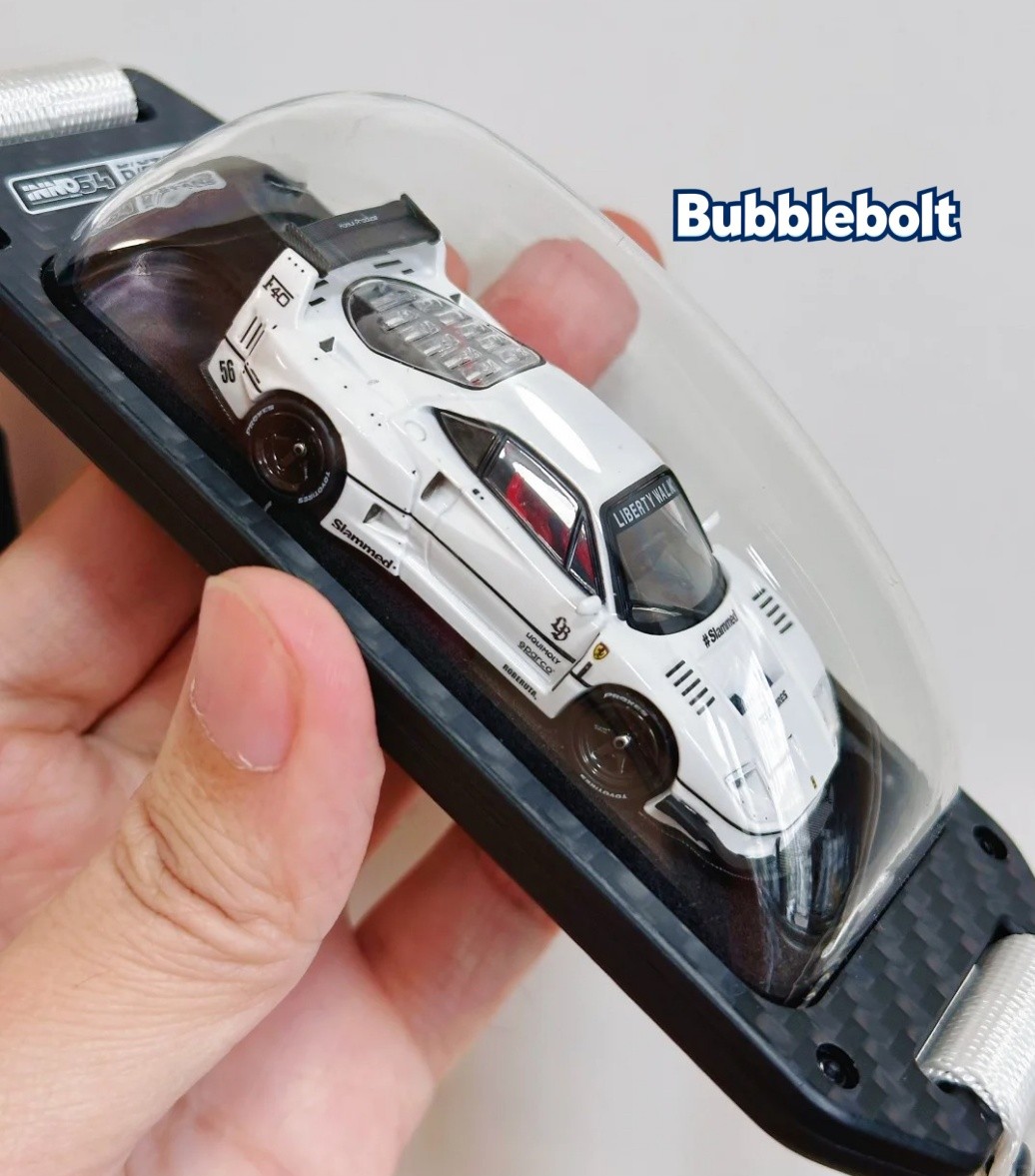 INNO64 D/STANS LB F40 White HEC 2026 Limited Wearable Model Car New