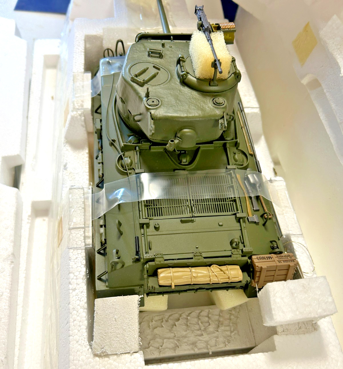 Franklin Mint General George Patton’s M4-A3 Sherman Tank 1:24 Diecast