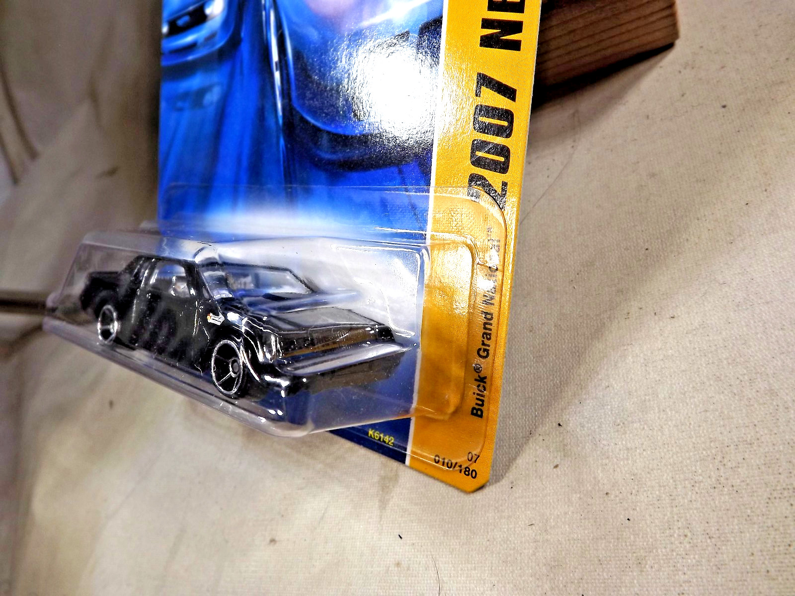 2007 Hot Wheels #10 New Models 10/36 BUICK GRAND NATIONAL Black w/Chrome OH5 Sp