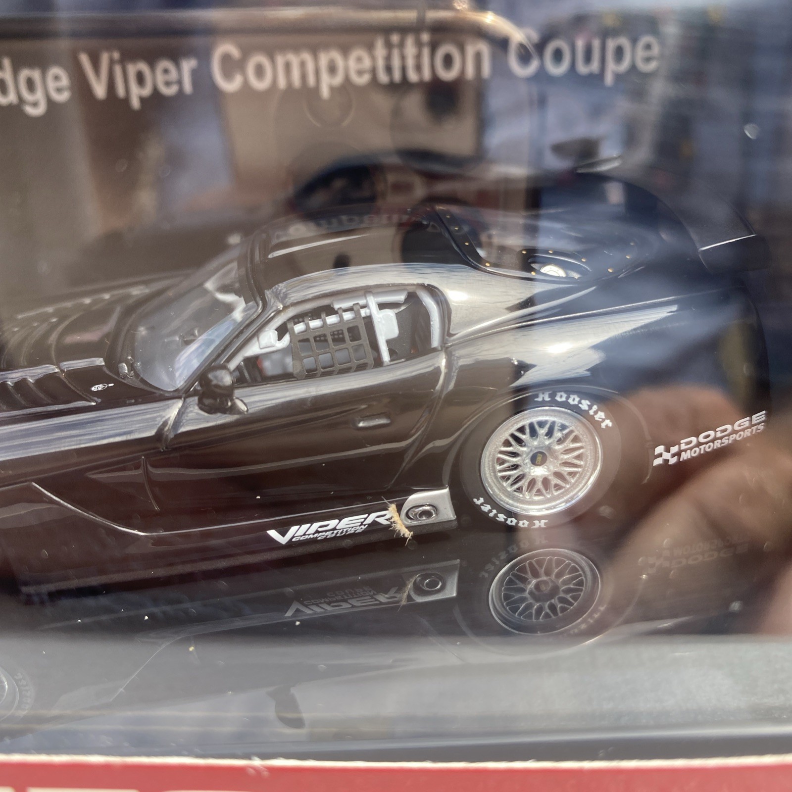 AUTOArt Dodge Viper Competition Coupe 1:43 Scale Black Ref 60421 New Boxed