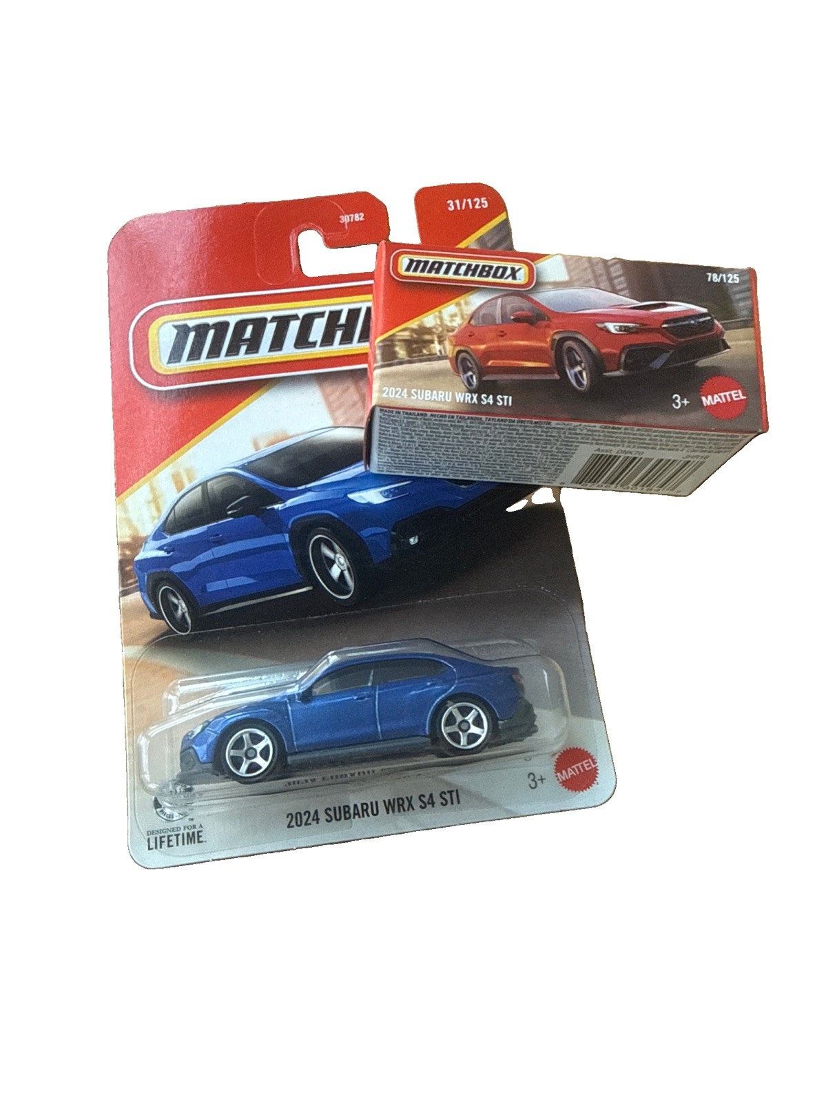 2026 MATCHBOX Mainline 2024 SUBARU WRX S4 STI Lot 2 Orange & Blue LOT 2 💯💎
