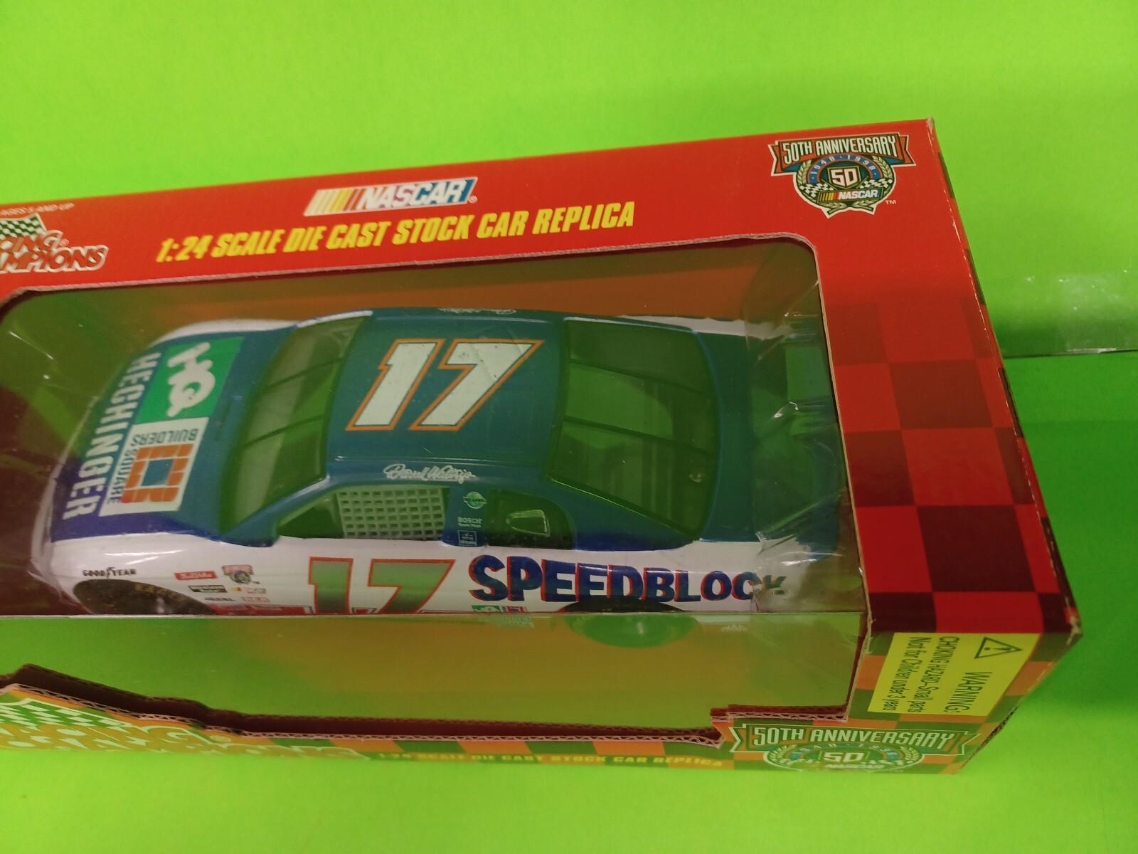Diecast NASCAR Racing Champions 1:24 50th anniversary Darrell Waltrip 1998
