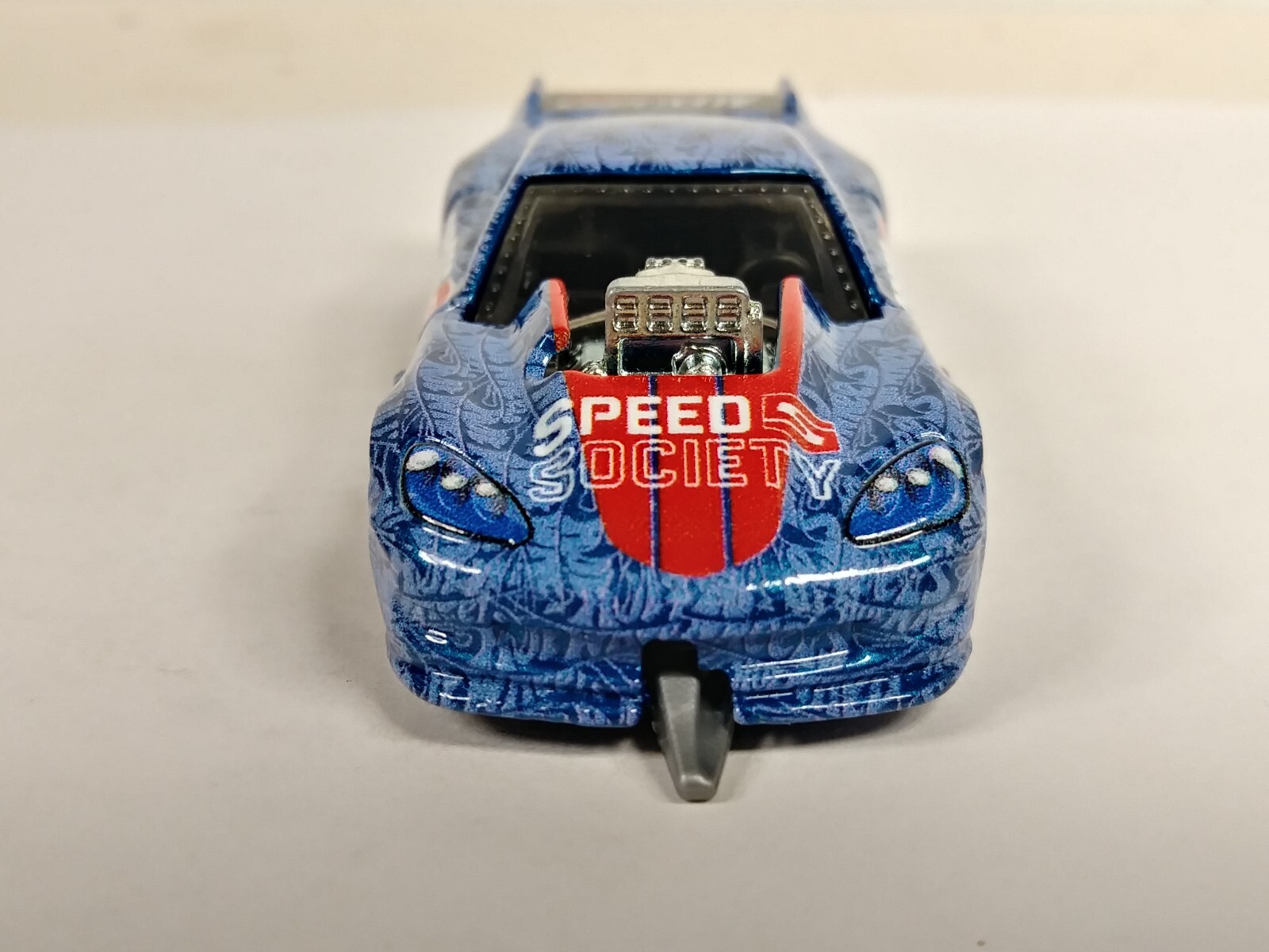 ’12 Corvette Z06 Drag Racer Hot Wheels 2022 Boulevard Blue RRDragD 1:64 Loose
