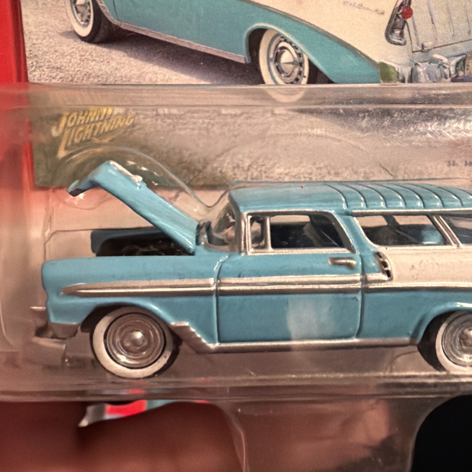 🌟1956 Chevy Nomad Bel Air🌟Tri-Chevy Edition 1/64🔥Diecast🇺🇸American Classic
