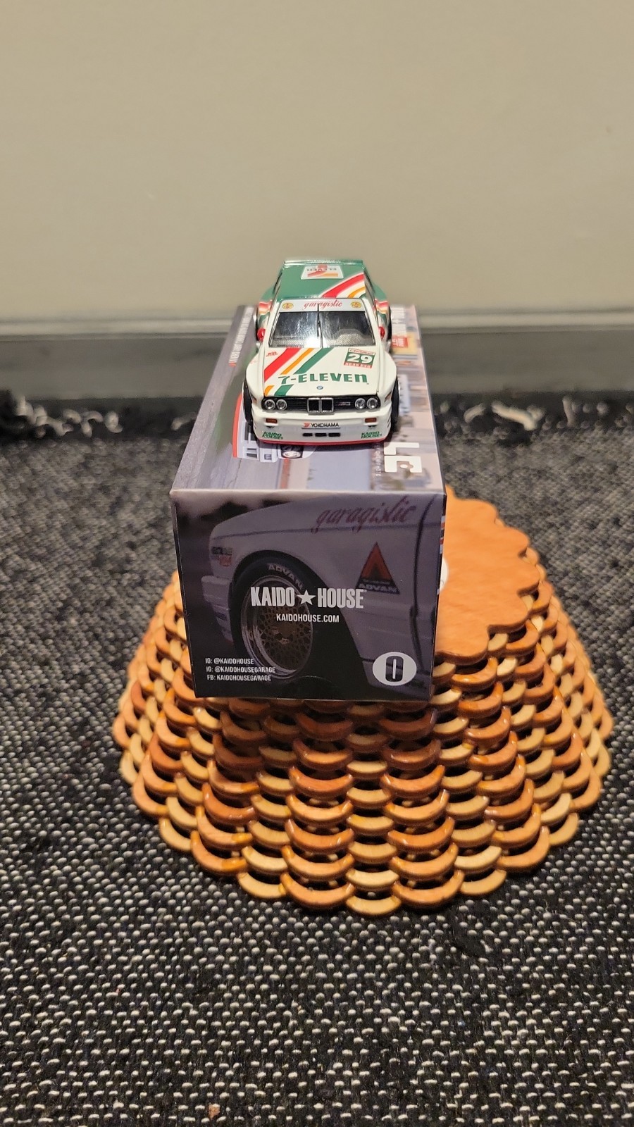 Kaido House x Mini GT BMW M3 Kaido Works Larry Chen V1 Seven-Eleven #217 1/64