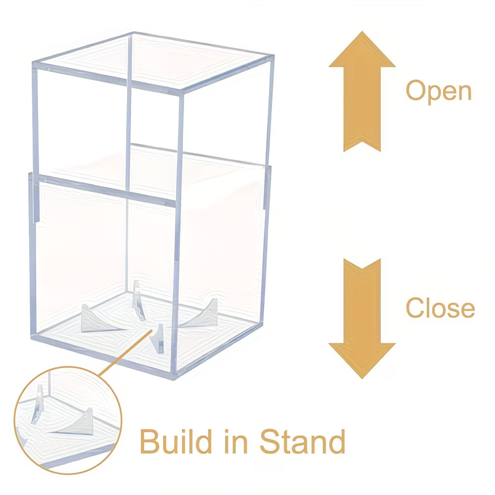 Clear Acrylic Display Case Box Collectibles Diecast 1/14 1/18 1/24 Dustproof