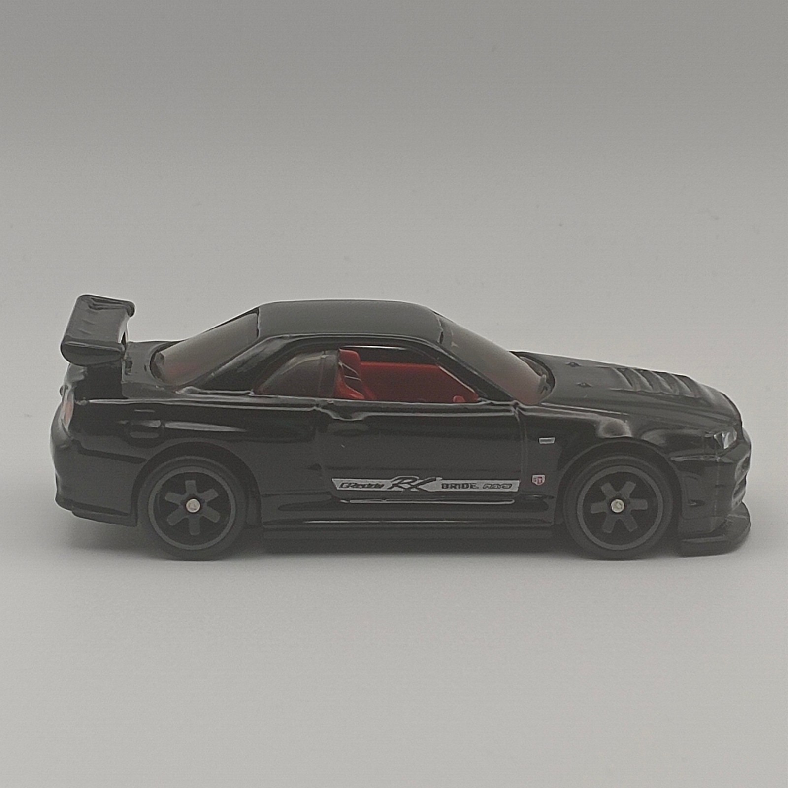 NEW 2026 Hot Wheels Black Nissan Skyline GTR R34 Unspun Loose w/rubber tires