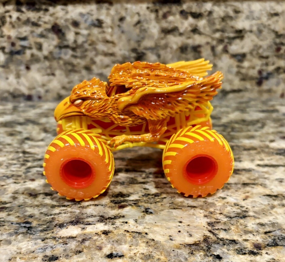 Spin Master Monster Jam WILDFIRE Fire & Ice Truck New