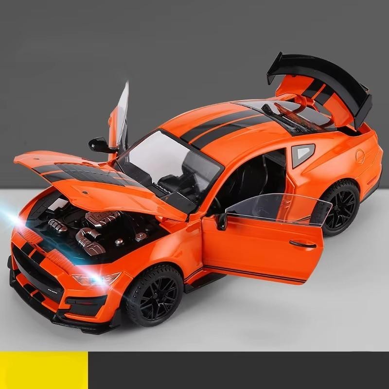 NEW 1:18 FORD Mustang GT500 Diecast Alloy Metal Car Model Collectable Toy NEW