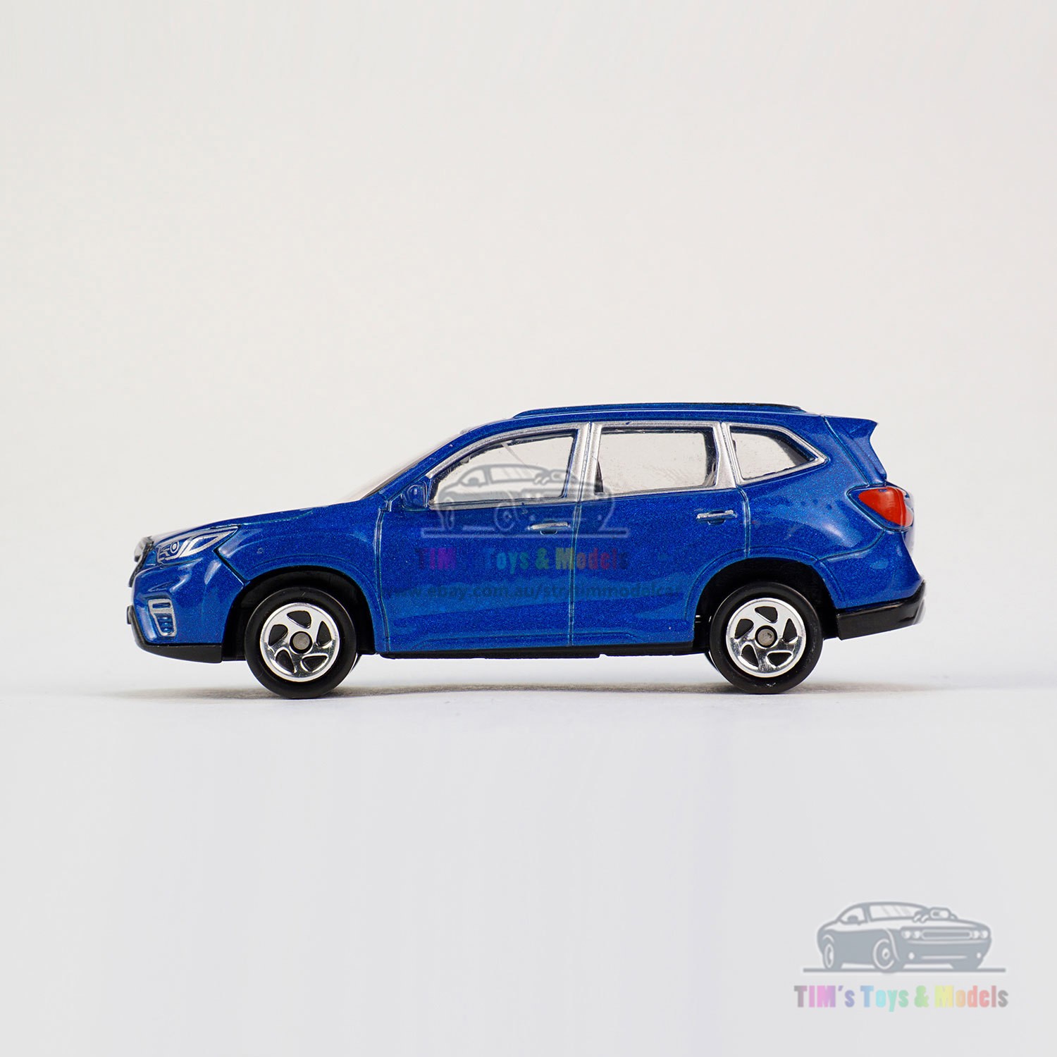 1/64 Subaru Forester Model Car Alloy Diecast Toy Vehicle Collection Gift Blue