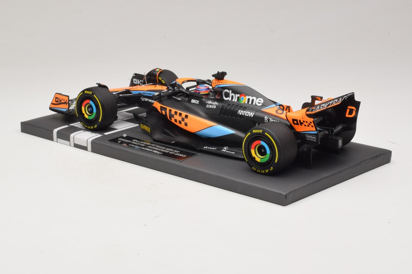 McLaren MCL60 #81 O. Piastri Hungarian GP 2023 Minichamps 1:18 | 537233081