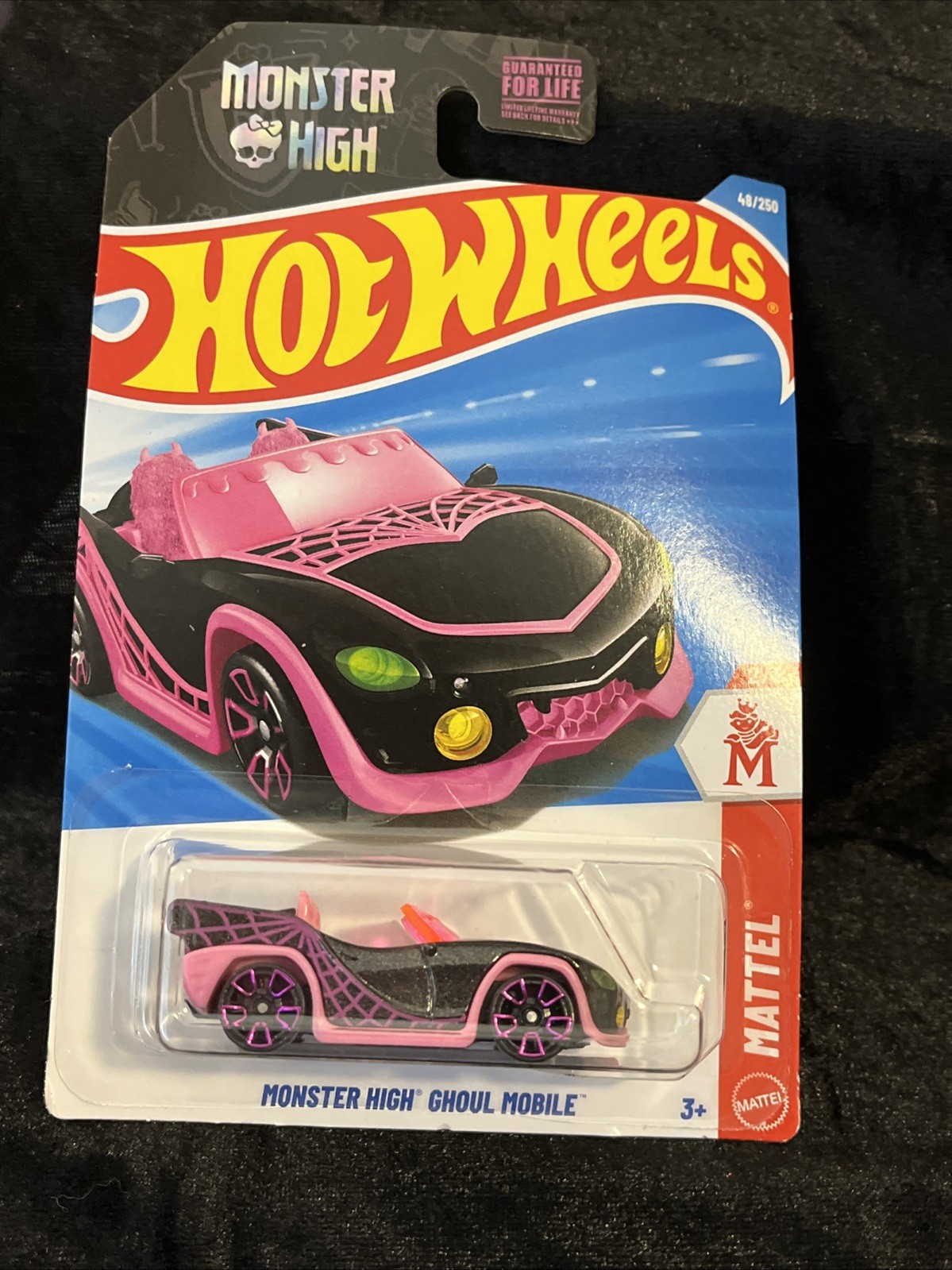 Hot Wheels – Lot Of 3 NIP Pink Roller Toaster, Pink Monster High, Head Gasket