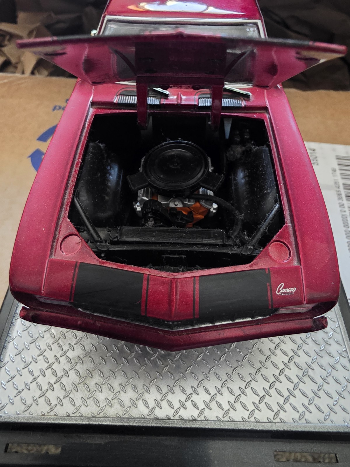 M2 Machines Foose 1/24 Red 1969 Camaro RS