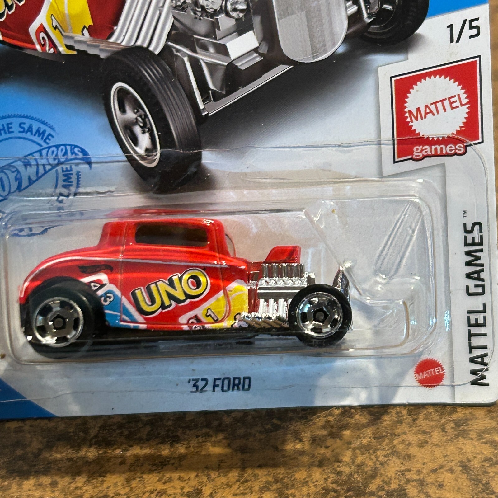 Mattel Hot Wheels 2020 Mattel Games Uno ’32 Ford 1/5 – 27/250