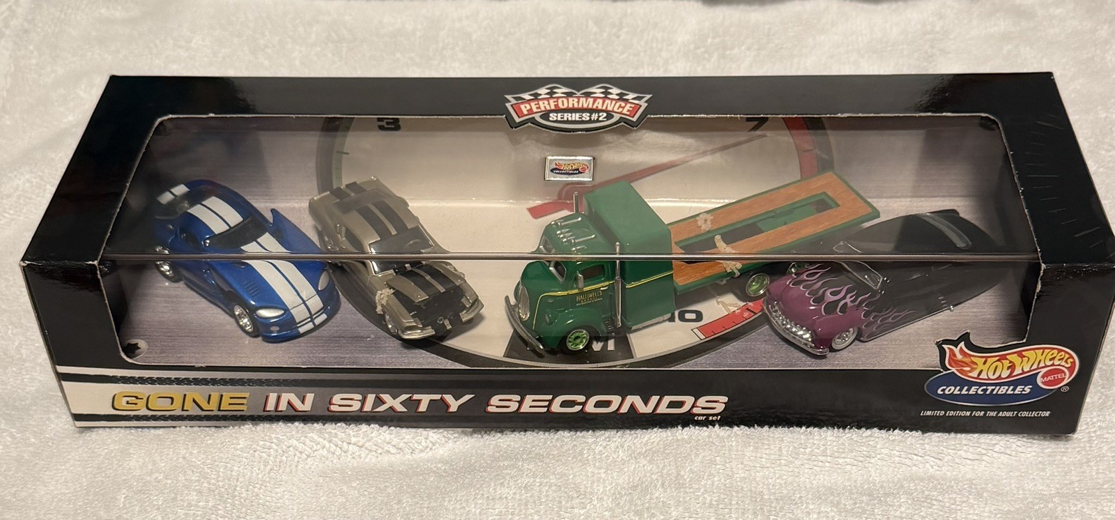 Hot Wheels Collectibles Performance Series 2 “Gone in Sixty Seconds” 4 Car Set 