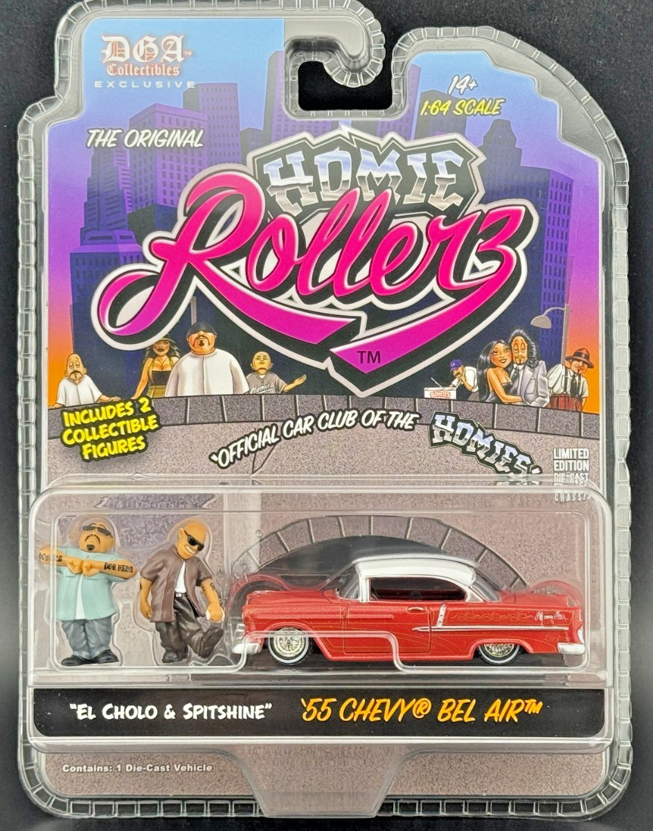 GL 1/64 CHEVY CAPRICE CLASSIC 1990 Low Rider Homie Rollerz Series 1 Die Cast