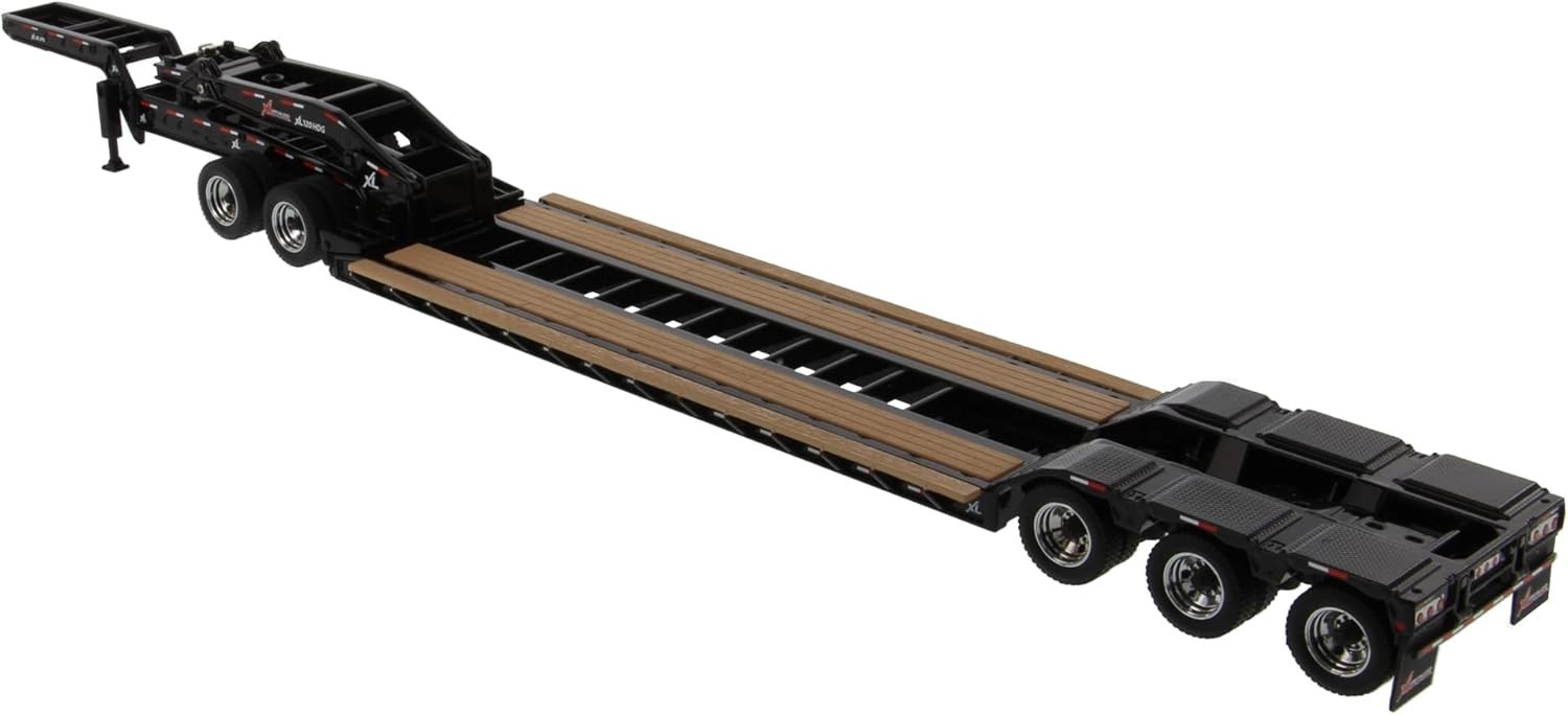 Diecast Masters 1/50 XL 120 Low-Pro HDG Outrigger Style Trailer w Jeep +2 Booste