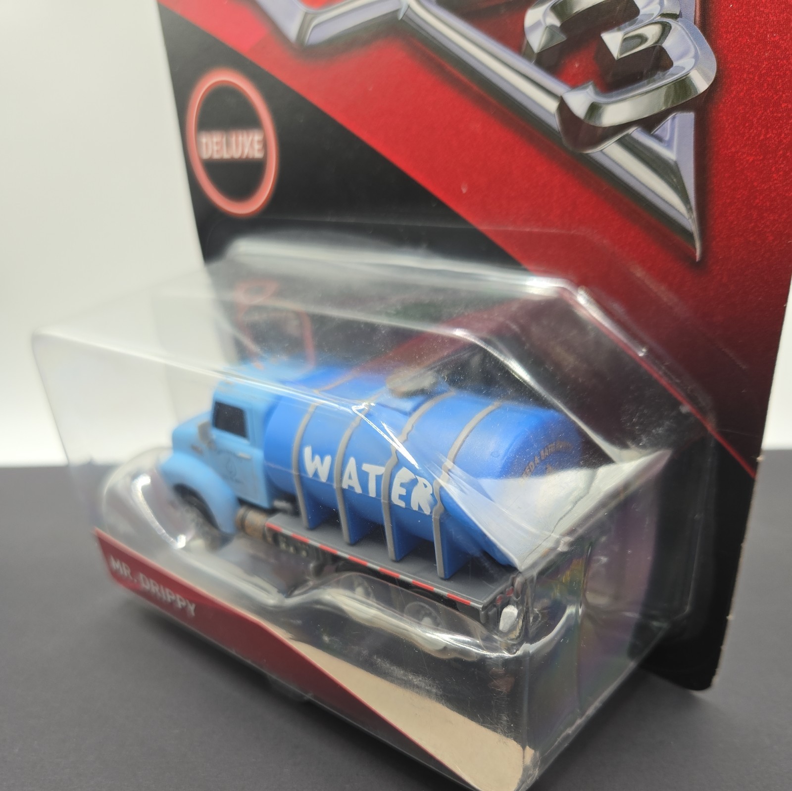 Mattel Disney Pixar Cars 3 Deluxe Mr. Drippy Blue Truck Diecast New
