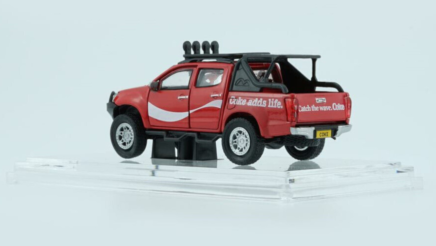 BM Creations “Coke-Cola” 2018 Isuzu D-Max – RHD 1:64 Scale Diecast Car COKE050