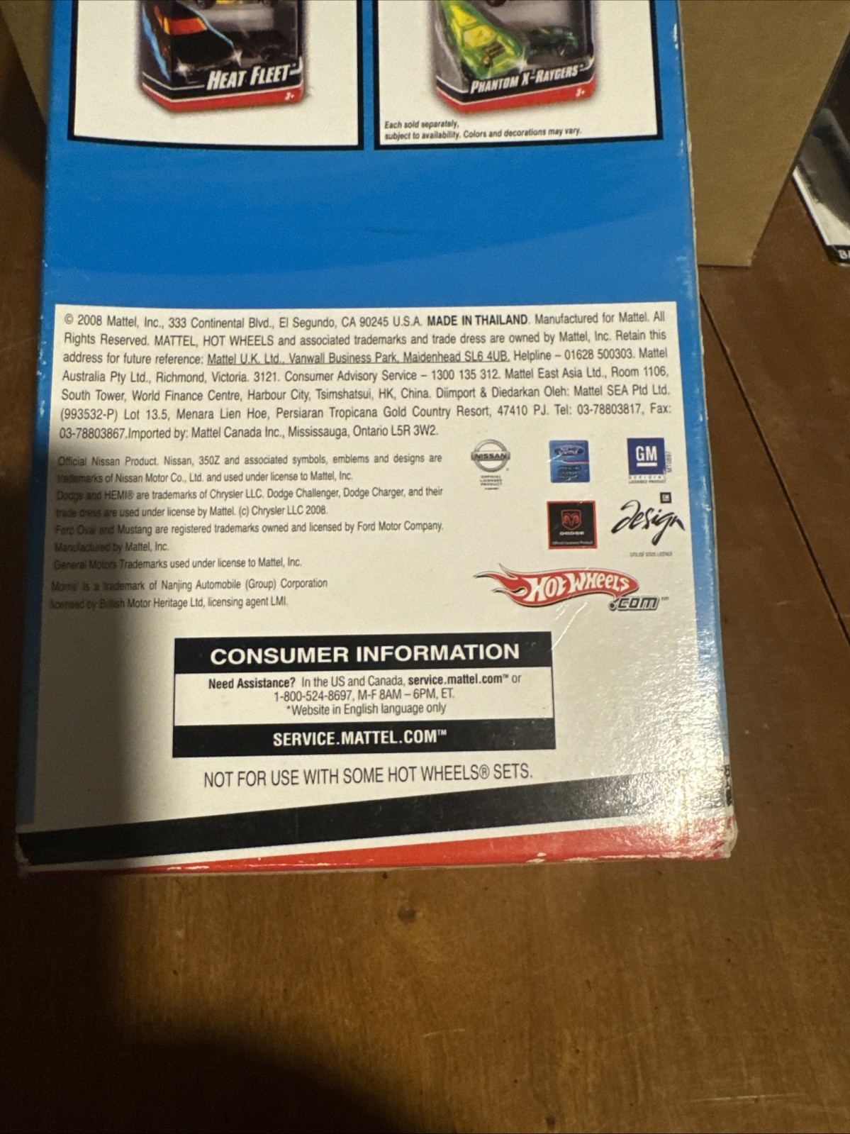 Hotwheels GM Tribute 5 Pack See Pictures For Card Damage