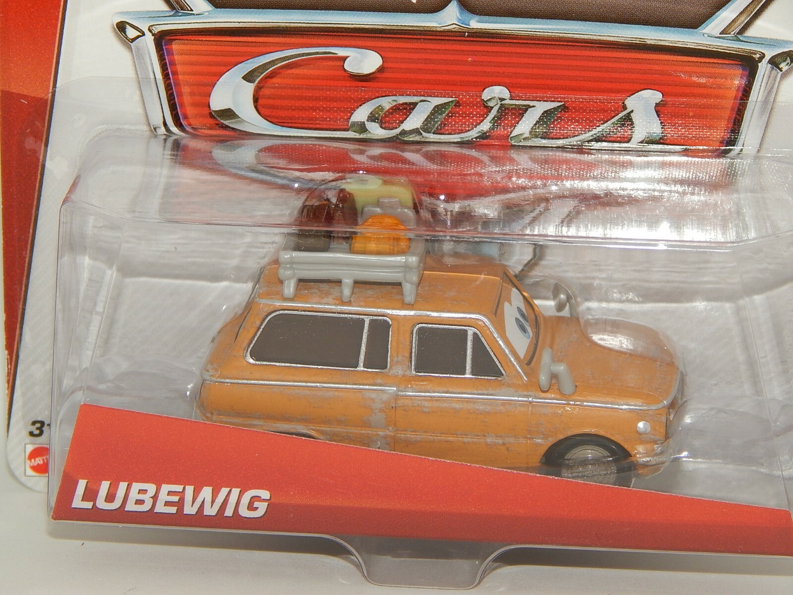mattel disney pixar cars lubewig paris tour 4/7 lubewwig