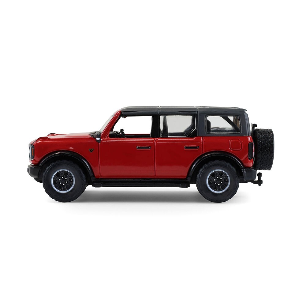 2024 Ford Bronco 4-Door Badlands – Red 1:64 Scale Model – Greenlight 68070C