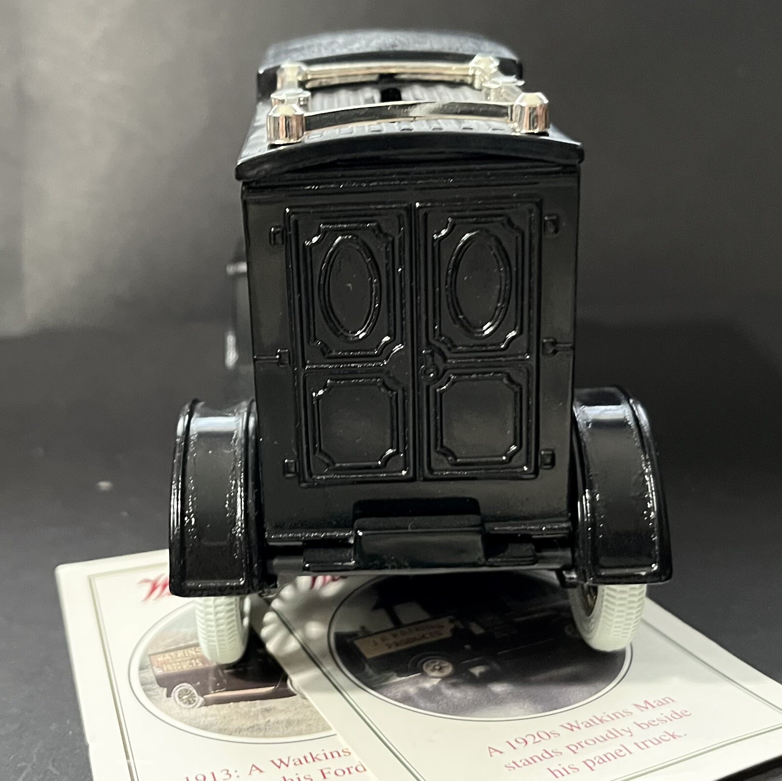 Vintage 1995 Ertl Collectibles Watkins Ford Delivery Model T #F435 Coin Bank