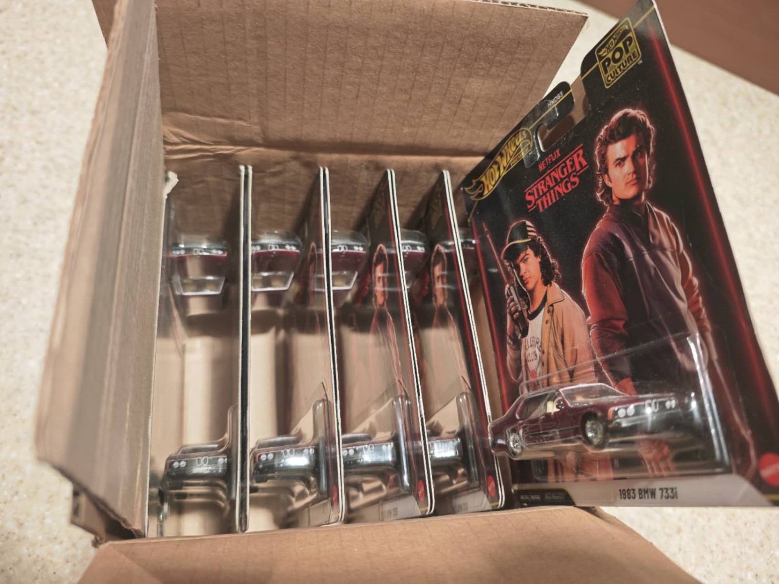Hot Wheels Premium Pop Culture Stranger Things 1983 BMW 733i x 10 pieces