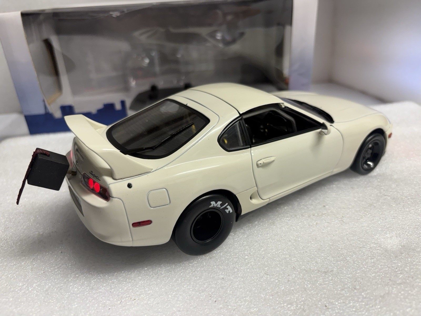 Solido 1/18 TOYOTA SUPRA MK4 JDM Dragster Diecast Drag LED WORKING LIGHTS