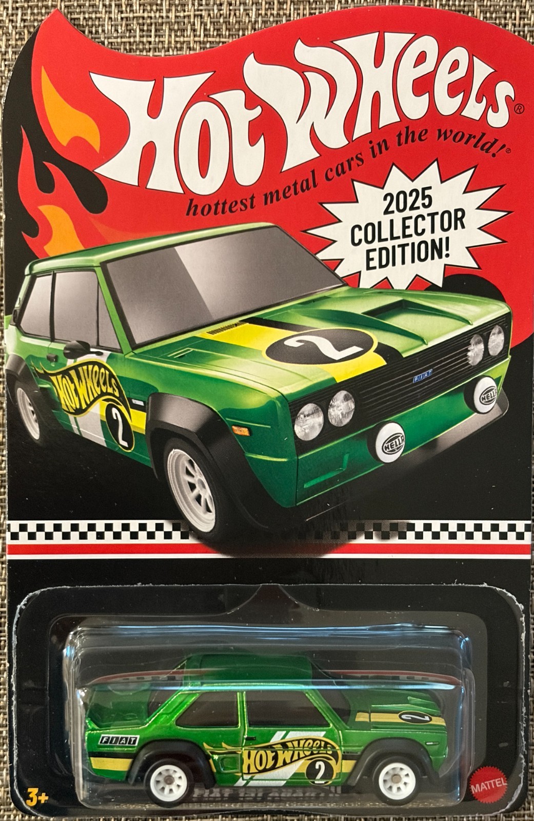 2025 Hot Wheels Collector Edition Fiat 131 Abarth , Free shipping !