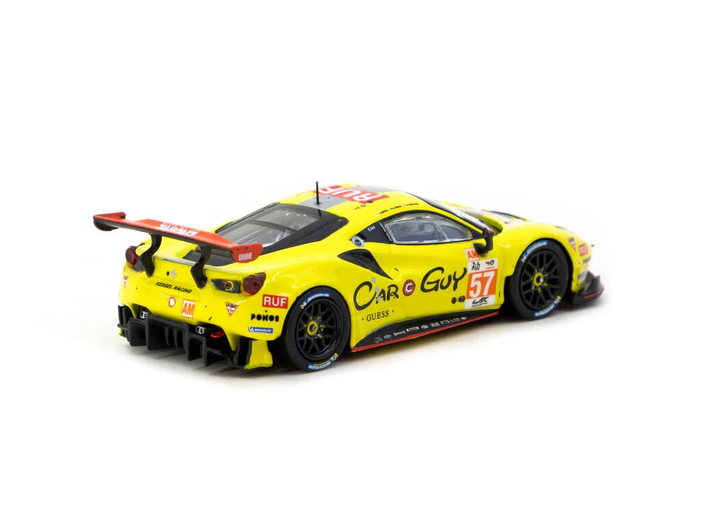 TARMAC WORKS – YELLOW – FERRARI 488 GTE 24H LE MANS 2023 – CAR GUY