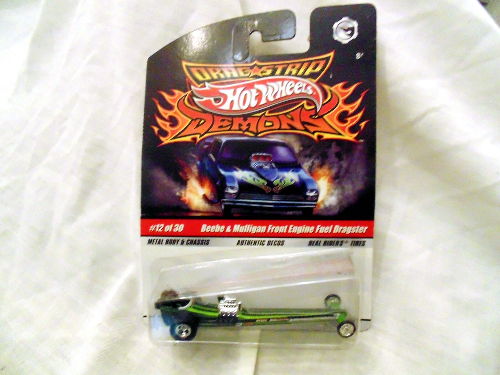 VINTAGE DRAGSTRIP DEMON HOT WHEELS BEBEE & MULLIGAN 1960S FRONT ENGINE DRAGSTER