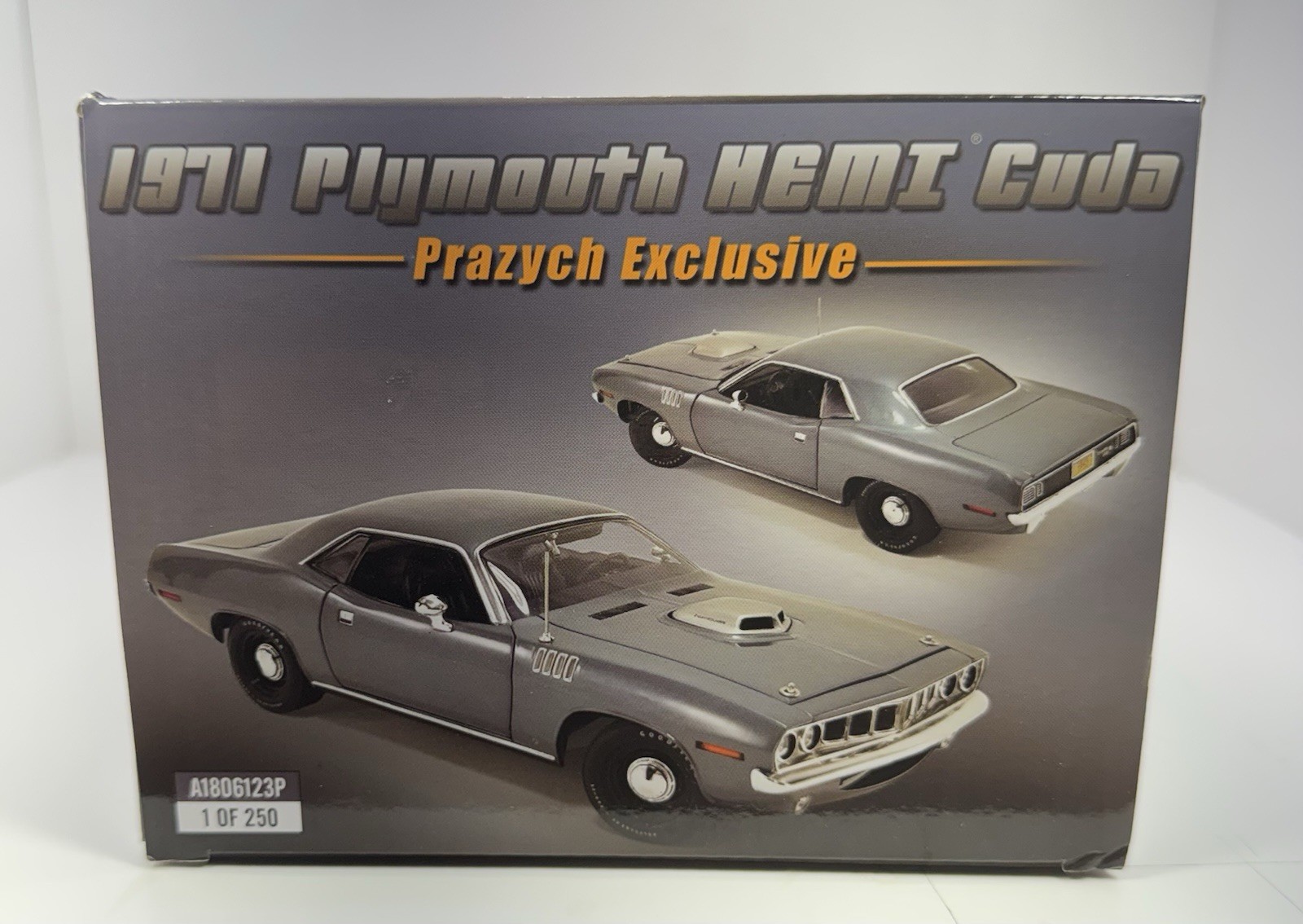 ACME 1/18 Scale 1971 Plymouth HEMI Cuda “Pro Street Drag Version” 1 Of 1 Made