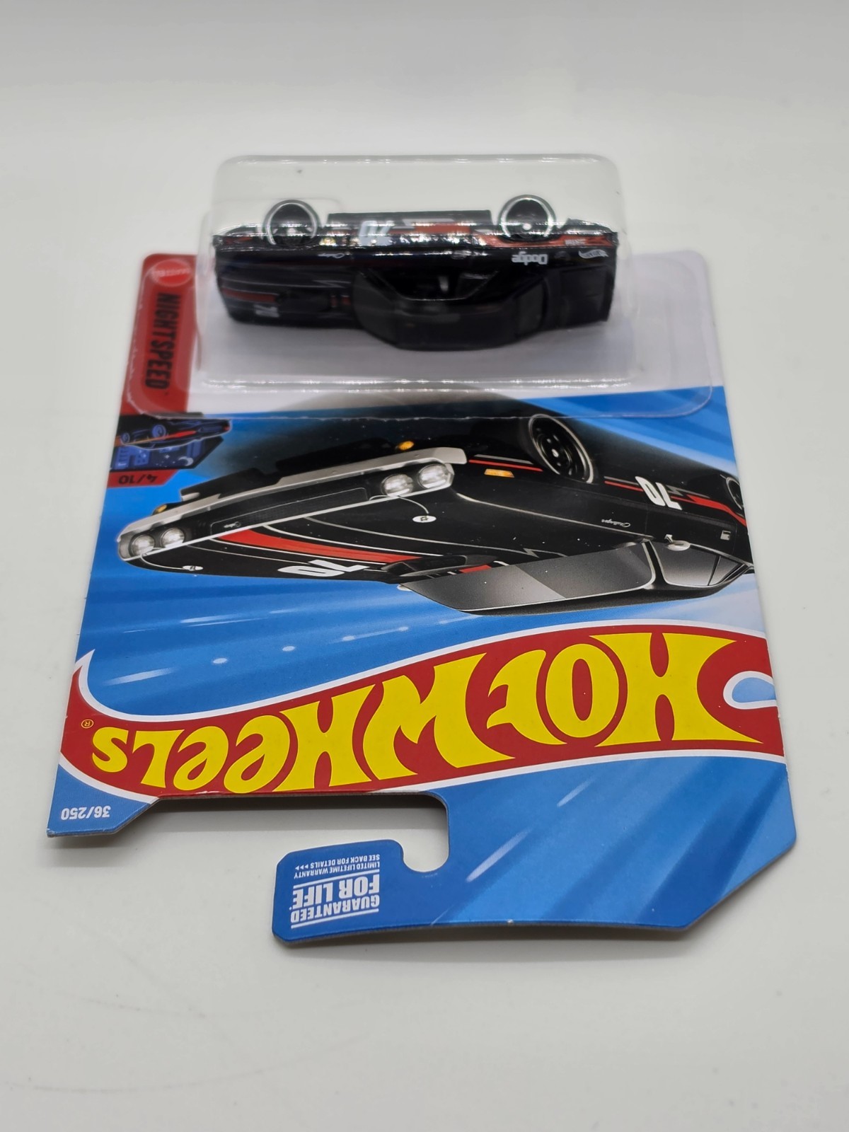 2026 Hot Wheels ’70 Dodge HEMI Challenger Night Speed Black 4/10 #36/250