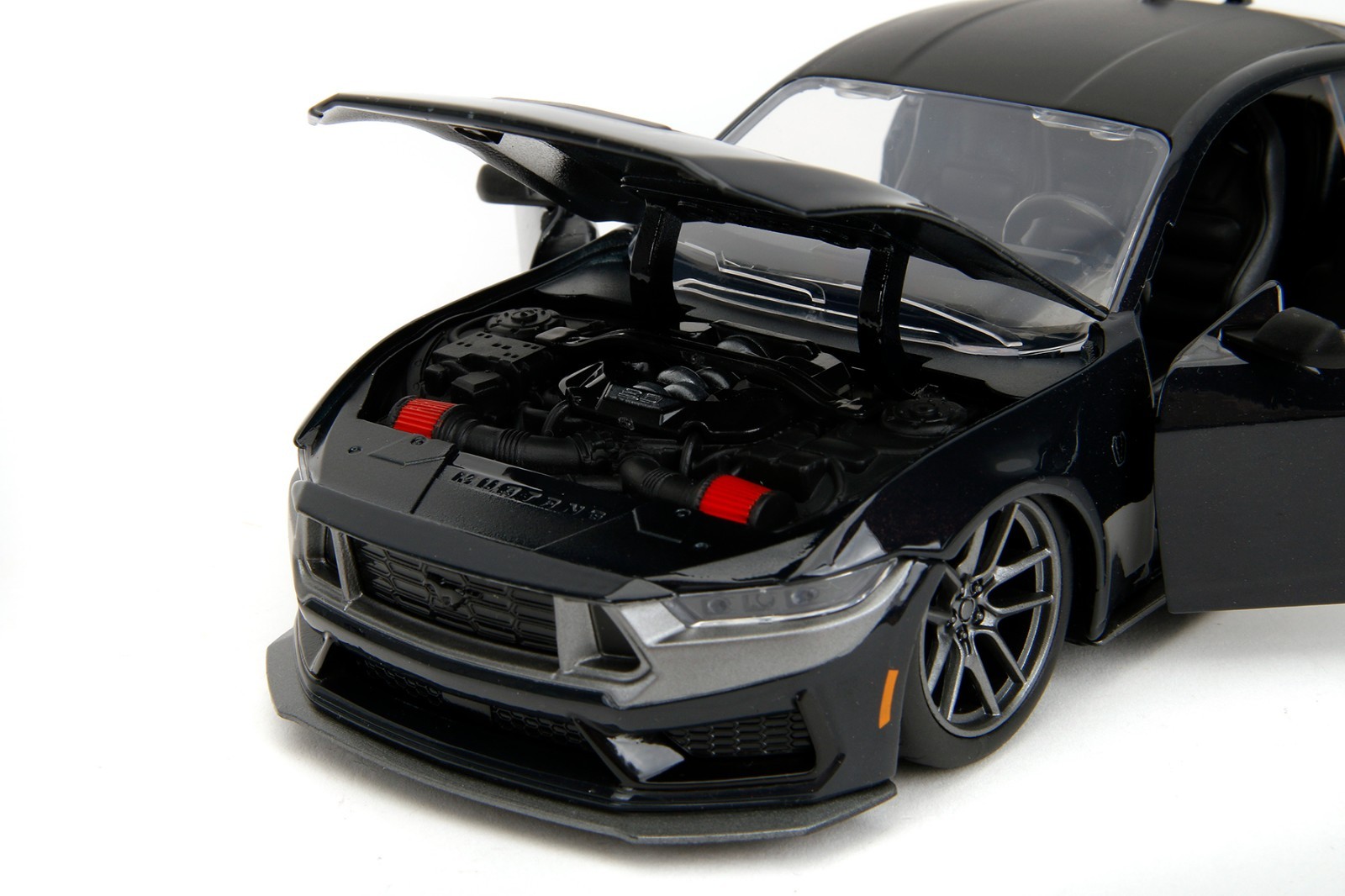 2024 FORD MUSTANG DARK HORSE BLACK 1/24 DIECAST CAR JADA TOYS 35278