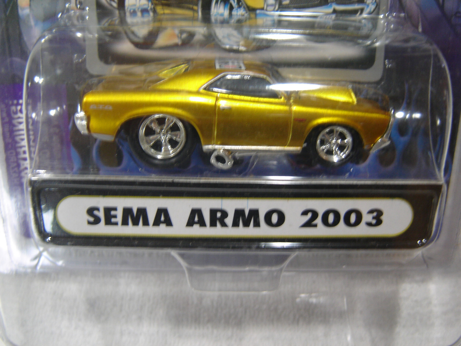 Muscle Machines Funline SEMA ARMO 2003 GOLD Pontiac GTO1:64 NEW W/PROTECH CASE