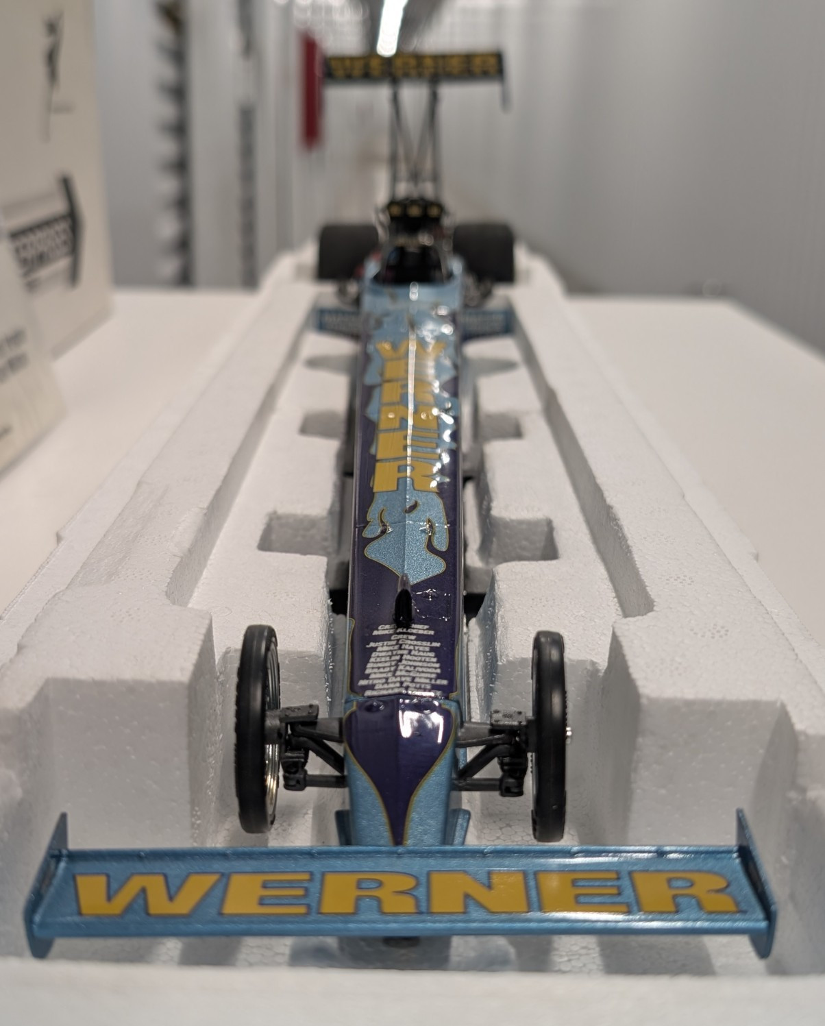 Milestone Werner Enterprises Clay Millican 1/16 Scale Top Fuel Dragster NHRA