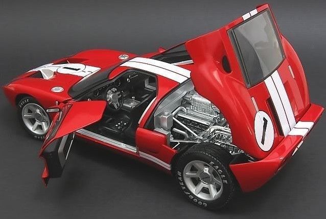 Ford GT40 Race Car Custom Built Concept Classic 1 18 12 24