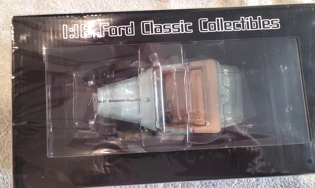 1931 Ford Model A Roadster,Powder Blue Sun Star 6126 1/18 scale Diecast Model