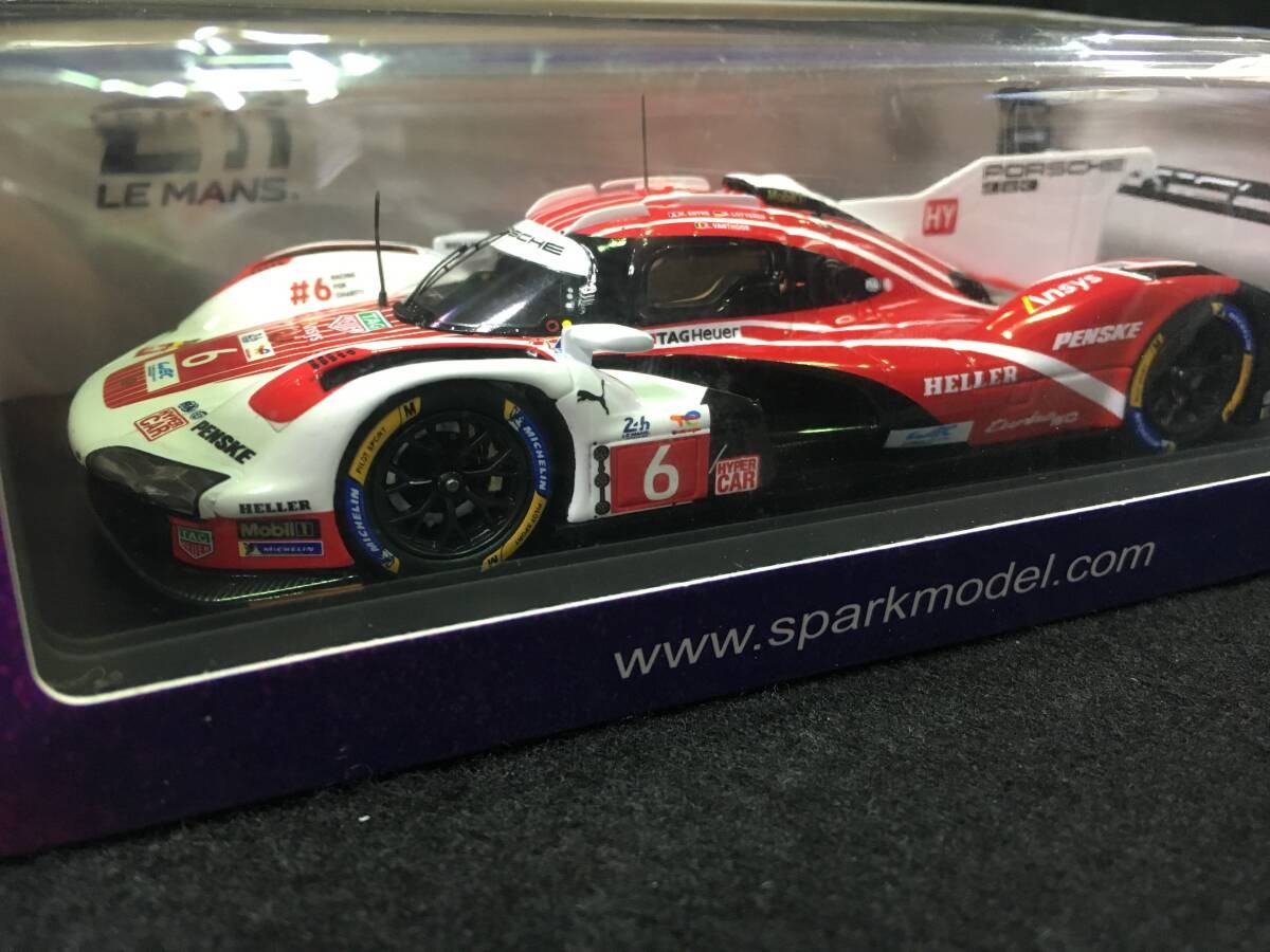 S9114 Spark 1/43 Porsche 963 Penske 2024 Le Mans 24H 4Th Place 6 K. Estre/A. Lot