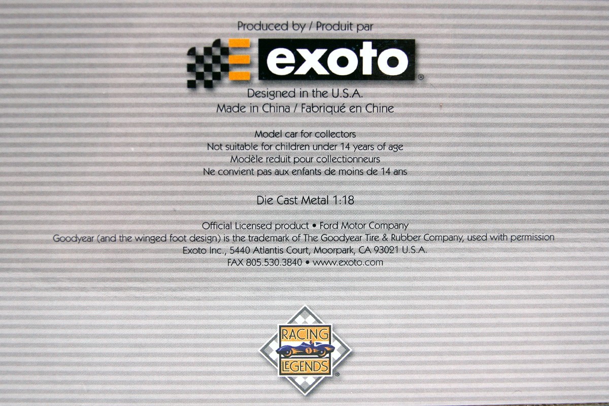 ’66 Ford GT40 MK II (1:18) “LeMans Gift Set” Diecast Cars (3), Exoto (#RLG18SC2)