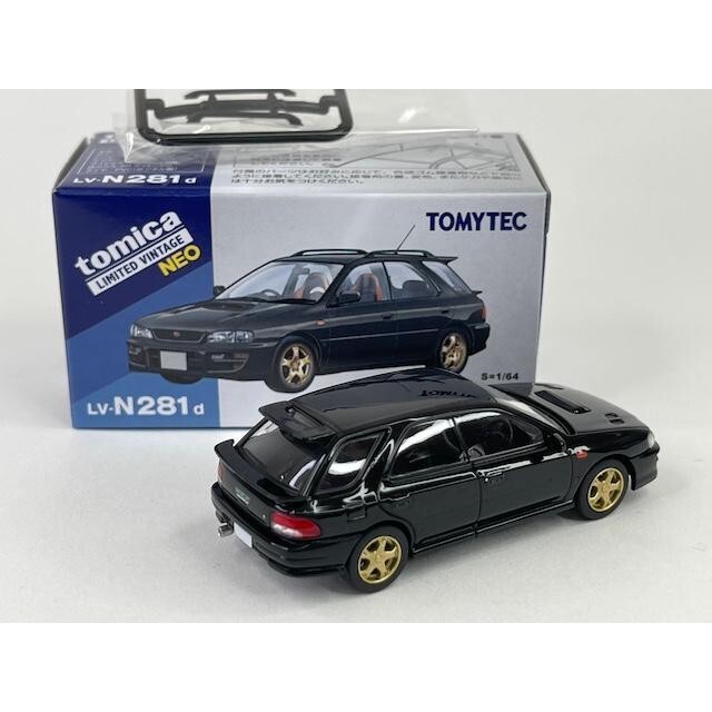 Tomica Vintage Subaru Impreza Pure Sport Wagon WRX STi Ver.V Model 1/64 LV-N281d
